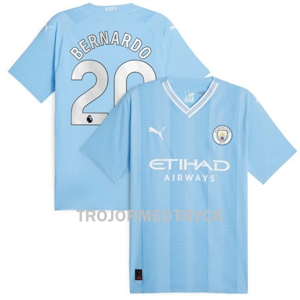 Manchester City Bernardo 20 Fotbollströja Hemma 2023/24