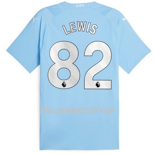 Manchester City Lewis 82 Fotbollströja Hemma 2023/24