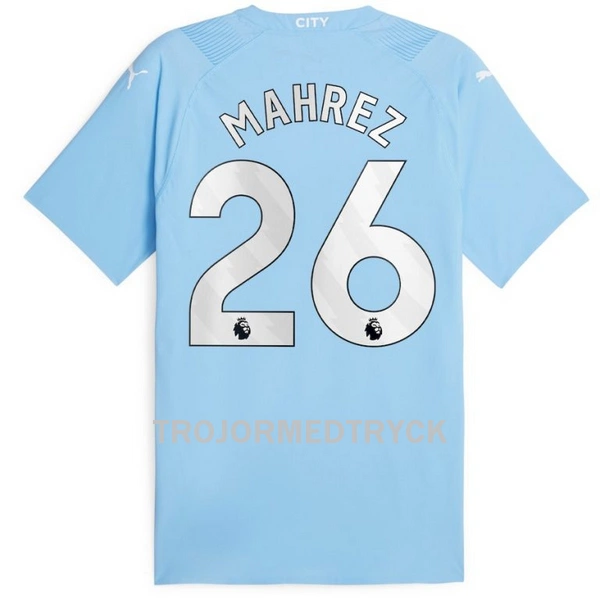 Manchester City Mahrez 26 Fotbollströja Hemma 2023/24