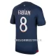 Paris Saint-Germain Fabian 8 Fotbollströja Hemma 2023/24