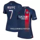 Paris Saint-Germain Mbappé 7 Fotbollströja Dam Hemma 2023/24