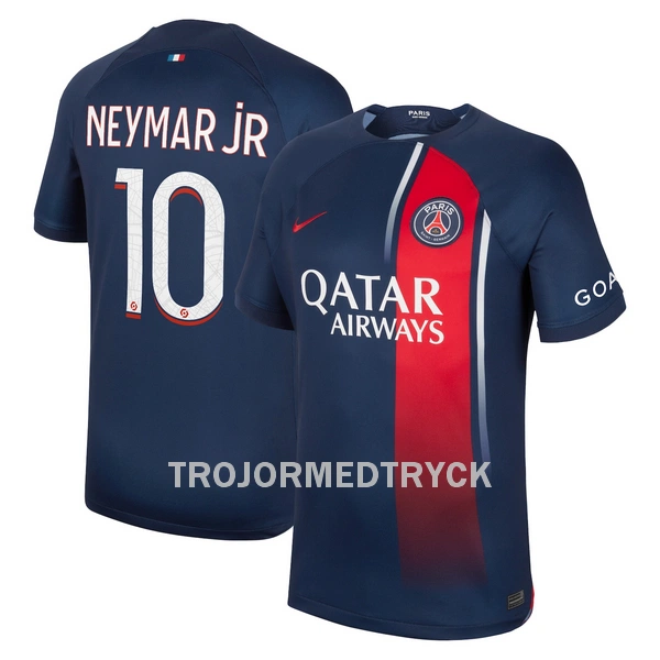 Paris Saint-Germain Neymar Jr 10 Fotbollströja Hemma 2023/24