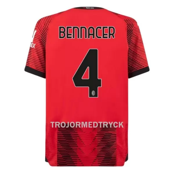 AC Milan Bennacer 4 Fotbollströja Hemma 2023/24