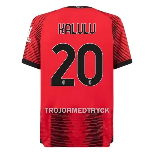 AC Milan Kalulu 20 Fotbollströja Hemma 2023/24