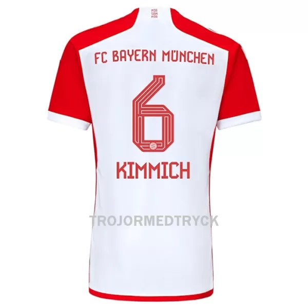 FC Bayern München Joshua Kimmich 6 Fotbollströja Barn Hemma 2023/24