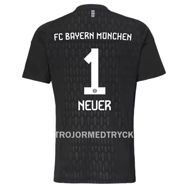 FC Bayern München Manuel Neuer 1 Målvakt Fotbollströja Barn Hemma 2023/24