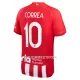 Atlético Madrid Correa 10 Fotbollströja Hemma 2023/24