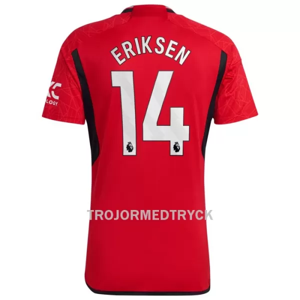 Manchester United Eriksen 14 Fotbollströja Hemma 2023/24