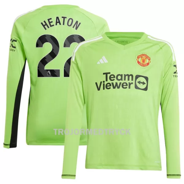 Manchester United Heaton 22 Målvakt Fotbollströja Hemma 2023/24 Långärmad