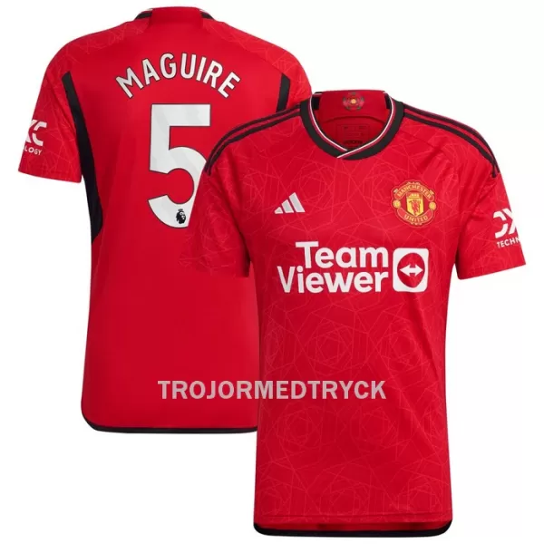 Manchester United Maguire 5 Fotbollströja Hemma 2023/24