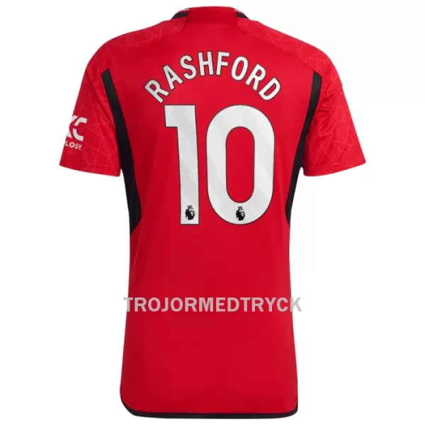 Manchester United Rashford 10 Fotbollströja Hemma 2023/24