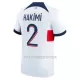 Paris Saint-Germain Hakimi 2 Fotbollströja Borta 2023/24