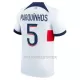 Paris Saint-Germain Marquinhos 5 Fotbollströja Borta 2023/24