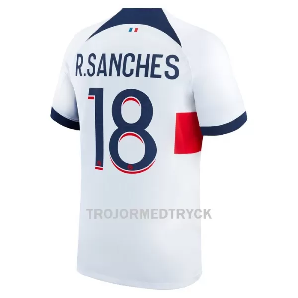 Paris Saint-Germain R.Sanches 18 Fotbollströja Borta 2023/24