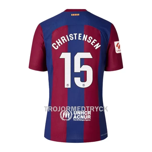 FC Barcelona Christensen 15 Fotbollströja Hemma 2023/24