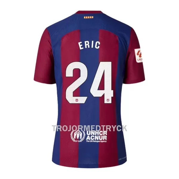 FC Barcelona Eric 24 Fotbollströja Barn Hemma 2023/24