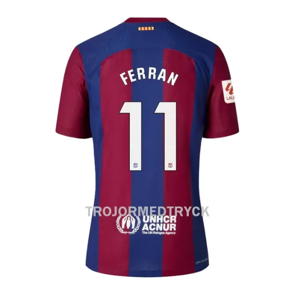 FC Barcelona Ferran 11 Fotbollströja Hemma 2023/24