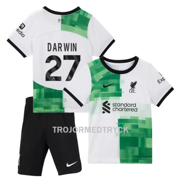 Liverpool Darwin 27 Fotbollströja Barn Borta 2023/24