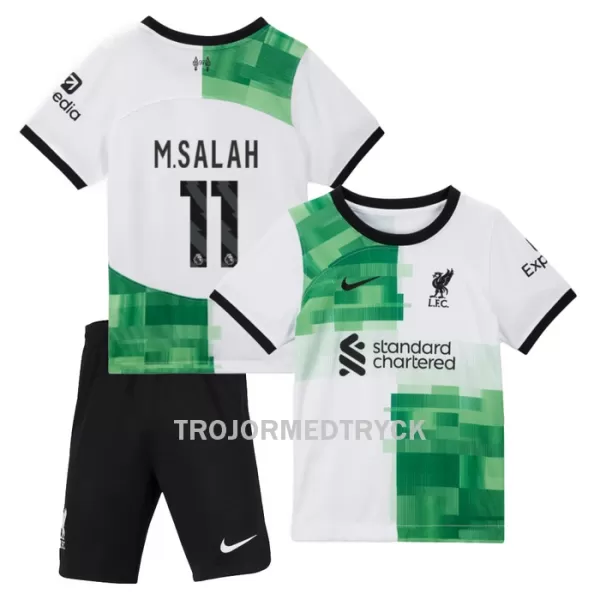 Liverpool M.Salah 11 Fotbollströja Barn Borta 2023/24