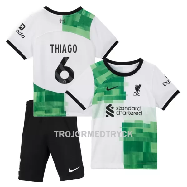 Liverpool Thiago 6 Fotbollströja Barn Borta 2023/24