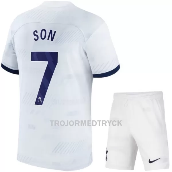 Tottenham Hotspur Son 7 Fotbollströja Barn Hemma 2023/24