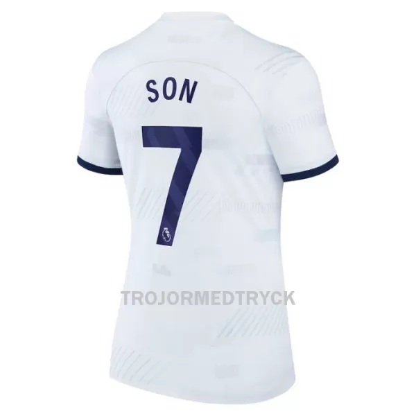 Tottenham Hotspur Son 7 Fotbollströja Dam Hemma 2023/24