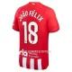 Atlético Madrid João Félix 18 Fotbollströja Barn Hemma 2023/24