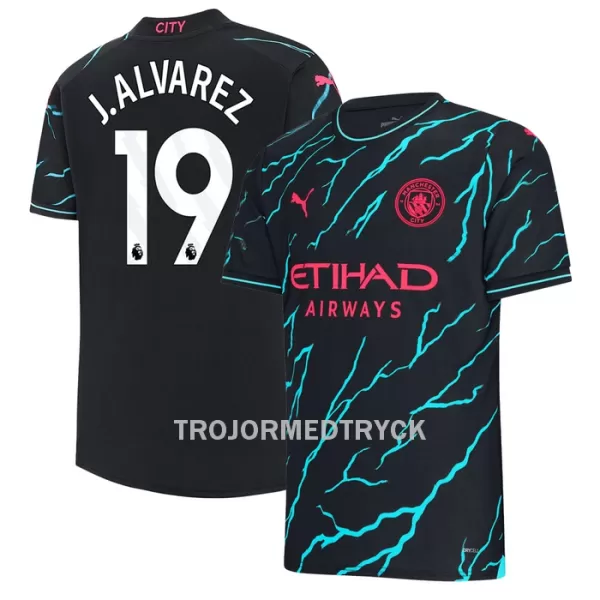 Manchester City J. Alvarez 19 Fotbollströja Tredje 2023/24