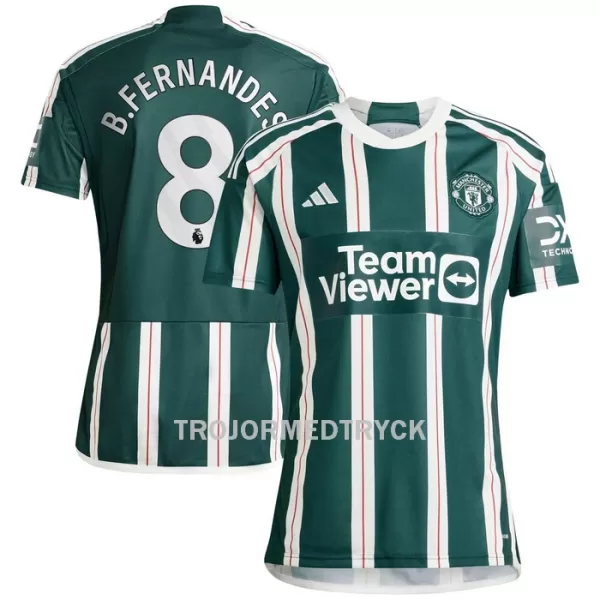 Manchester United Bruno Fernandes 8 Fotbollströja Borta 2023/24