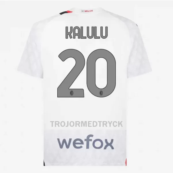 AC Milan Kalulu 20 Fotbollströja Borta 2023/24