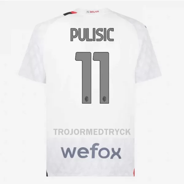 AC Milan Pulisic 11 Fotbollströja Borta 2023/24