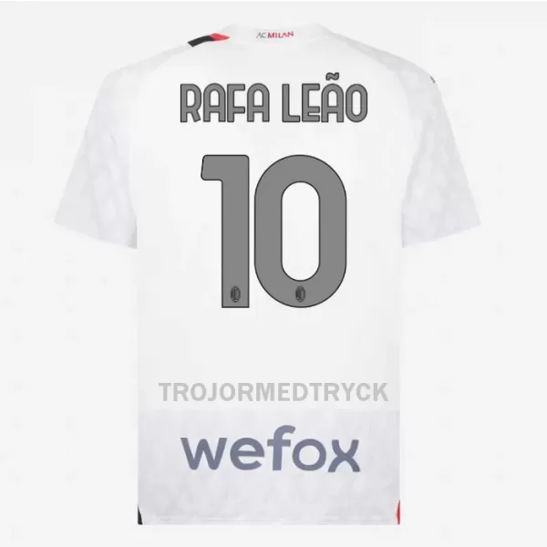 AC Milan Rafael Leao 10 Fotbollströja Borta 2023/24