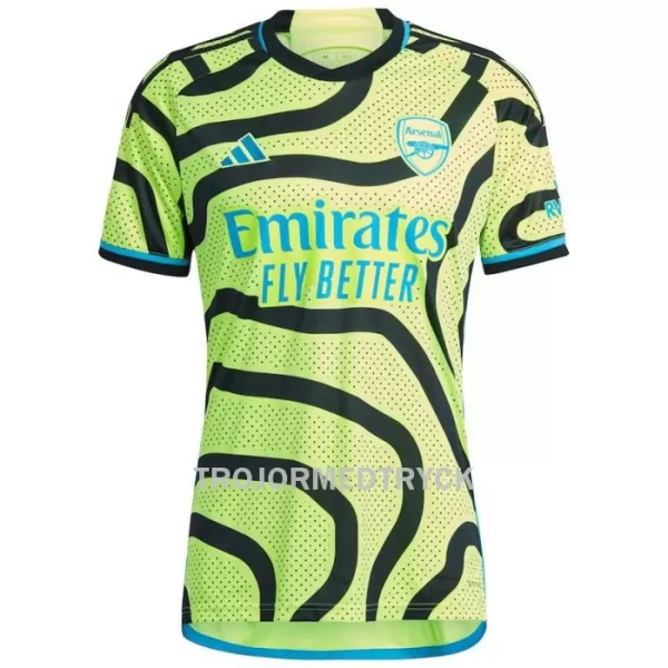 Arsenal White 4 Fotbollströja Borta 2023/24