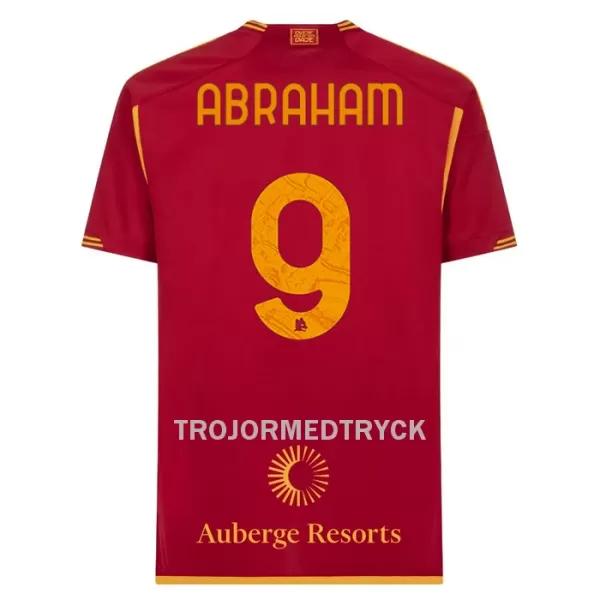 AS Roma Abraham 9 Fotbollströja Hemma 2023/24