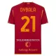 AS Roma Dybala 21 Fotbollströja Barn Hemma 2023/24