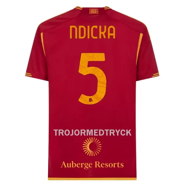 AS Roma Ndicka 5 Fotbollströja Hemma 2023/24