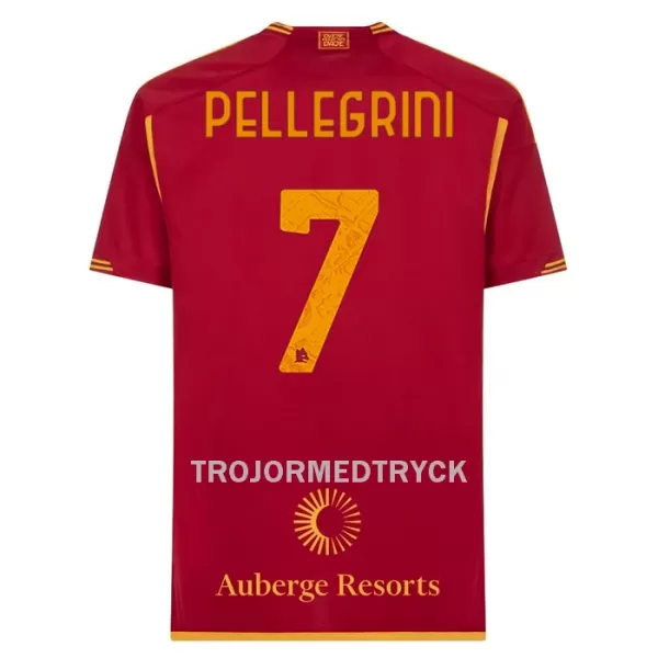 AS Roma Pellegrini 7 Fotbollströja Hemma 2023/24