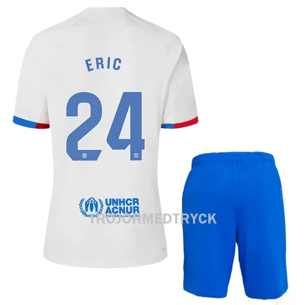 FC Barcelona Eric 24 Fotbollströja Barn Borta 2023/24