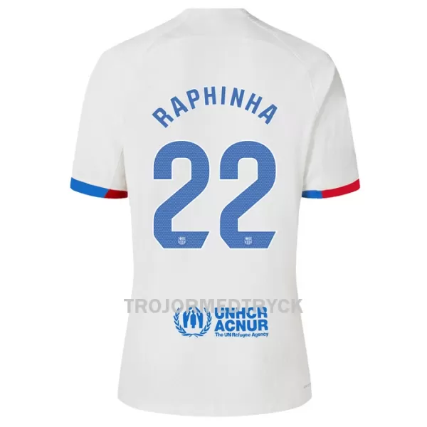 FC Barcelona Raphinha 22 Fotbollströja Borta 2023/24