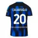 Inter Milan Calhanoglu 20 Fotbollströja Barn Hemma 2023/24