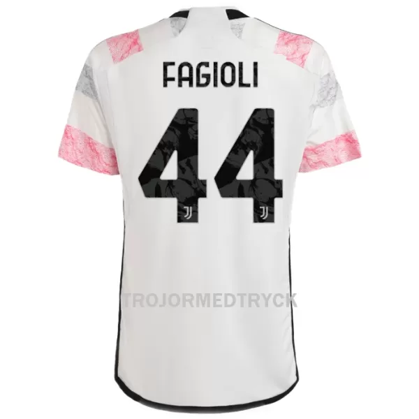 Juventus Fagioli 44 Fotbollströja Barn Borta 2023/24