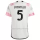 Juventus Locatelli 5 Fotbollströja Barn Borta 2023/24