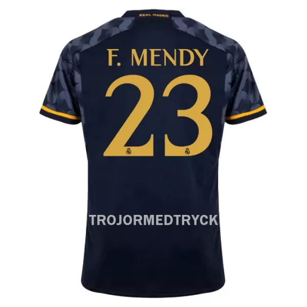 Real Madrid F. Mendy 23 Fotbollströja Borta 2023/24