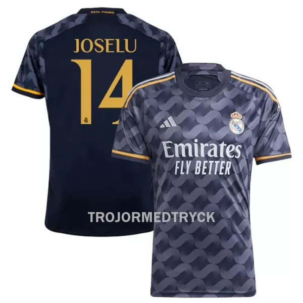 Real Madrid Joselu 14 Fotbollströja Borta 2023/24