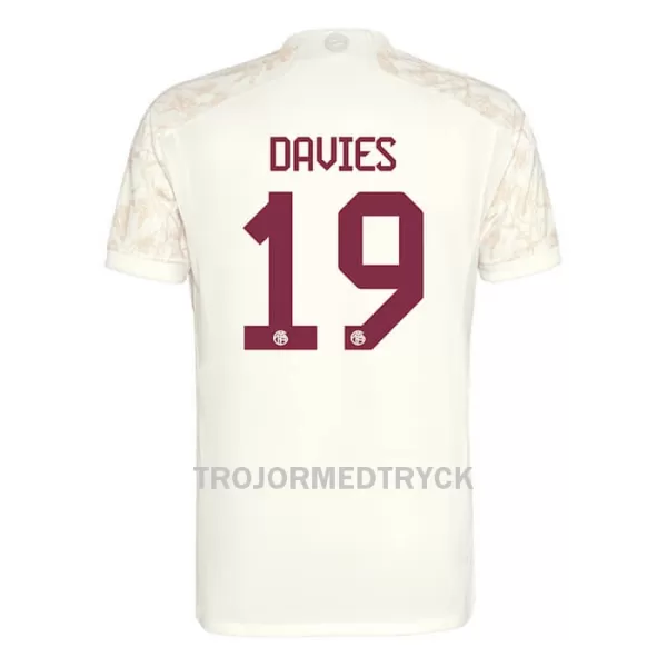 FC Bayern München Davies 19 Champions League Fotbollströja Barn Tredje 2023/24