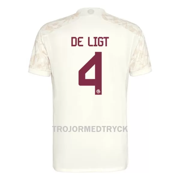 FC Bayern München De Ligt 4 Champions League Fotbollströja Tredje 2023/24