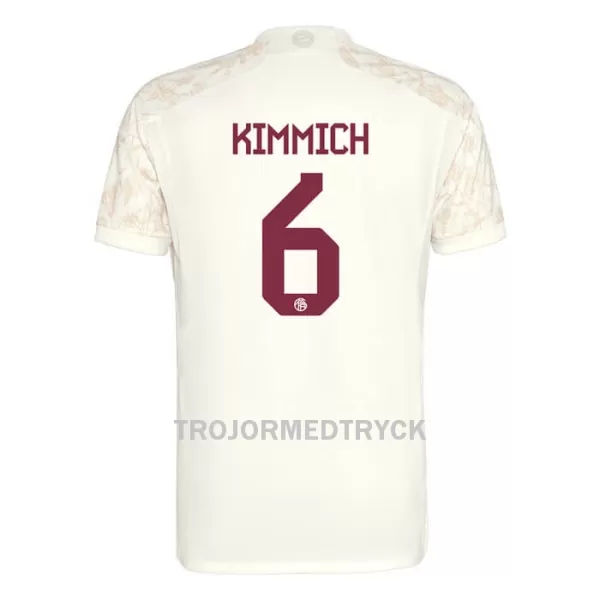 FC Bayern München Kimmich 6 Champions League Fotbollströja Barn Tredje 2023/24