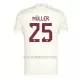 FC Bayern München Müller 25 Champions League Fotbollströja Tredje 2023/24