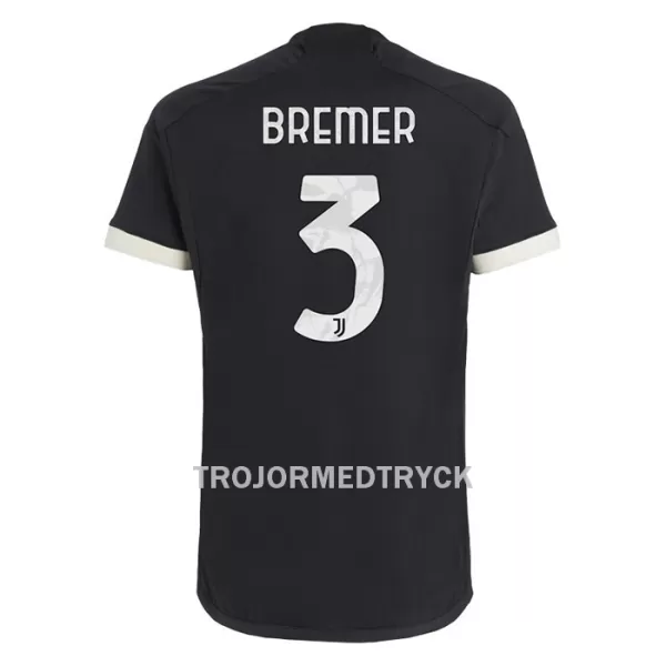 Juventus Bremer 3 Fotbollströja Tredje 2023/24