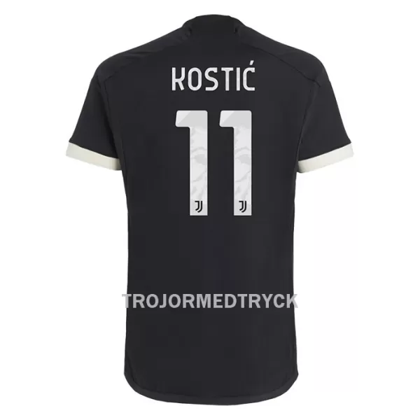 Juventus Kostic 11 Fotbollströja Tredje 2023/24